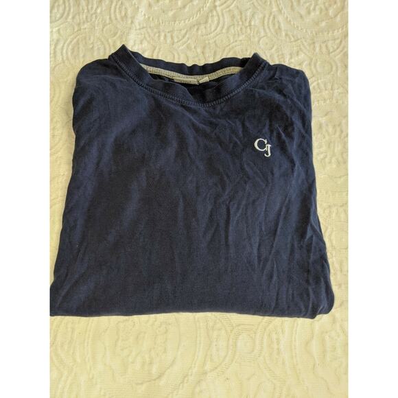 Cotton Juice Boys Sz. 15/16 Navy Long Sleeved Tee. Comfortable, Great Quality - Picture 3 of 9